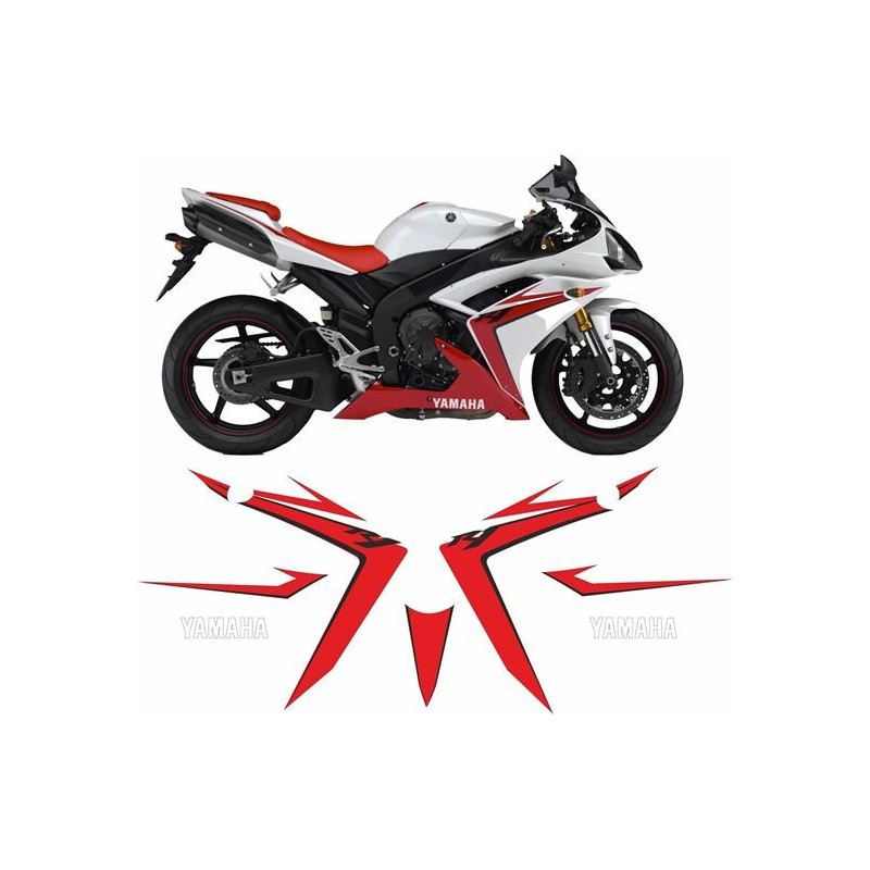 YAMAHA YZF R1 YEAR 2007 AUTOCOLLANT