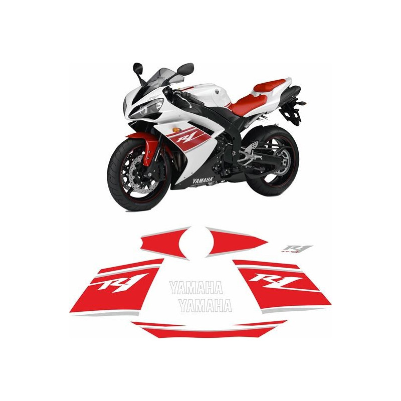 YAMAHA YZF R1 YEAR 2008 AUFKLEBER