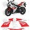 YAMAHA YZF R1 YEAR 2008 DECALS (Compatible Product)