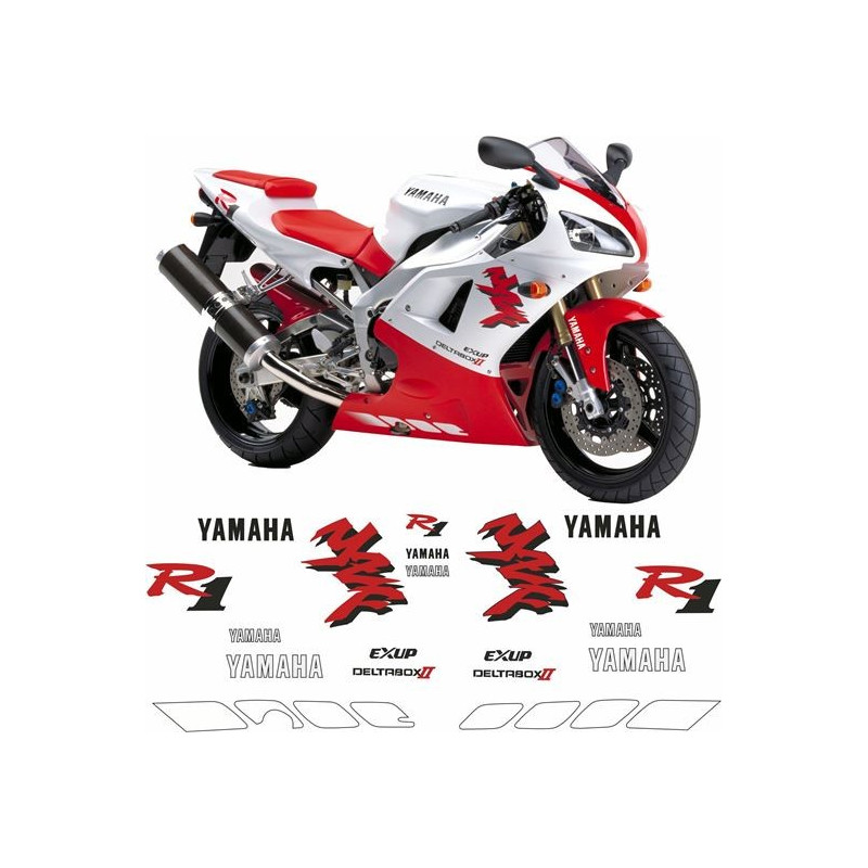 YAMAHA YZF R1 YEAR 1998-2001 AUFKLEBER