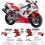 YAMAHA YZF R1 YEAR 1998-2001 STICKER (Compatible Product)