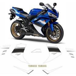 YAMAHA YZF R6S YEAR 2008 AUTOCOLLANT