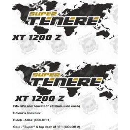 Yamaha XT 1200Z Super Tenere Givi - Touratech STICKER