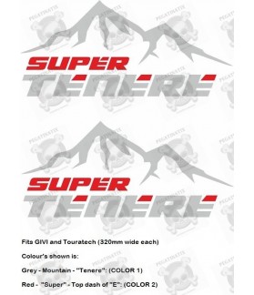 Yamaha XT Super Tenere Givi - Touratech ADHESIVOS (Producto compatible)