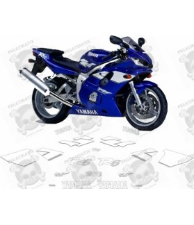 YAMAHA YZF R6 1999-2001 STICKER (Compatible Product)
