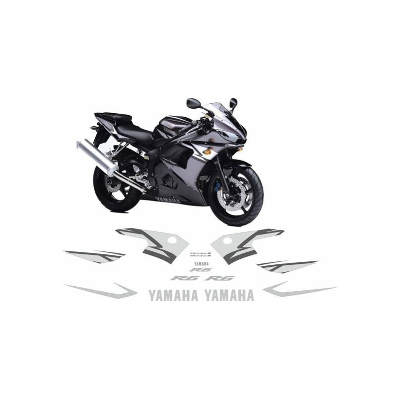 YAMAHA YZF R6 YEAR 2004 AUTOCOLLANT