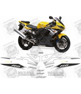 YAMAHA YZF R6 YEAR 2003 STICKER (Compatible Product)