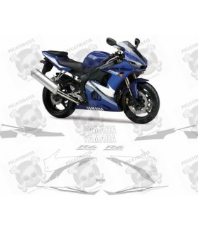 YAMAHA YZF R6 YEAR 2004-2005 STICKER (Compatible Product)