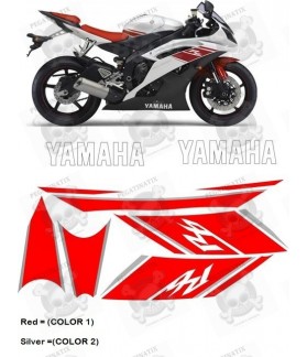 YAMAHA YZF R6 YEAR 2008 STICKER (Compatible Product)