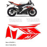 YAMAHA YZF YEAR 2008 ADHESIVOS