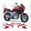 Yamaha TDM 850 YEAR 2000-2001 DECALS (Compatible Product)