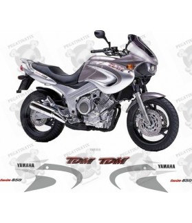 Yamaha TDM 850 YEAR 2000-2001 DECALS (Compatible Product)