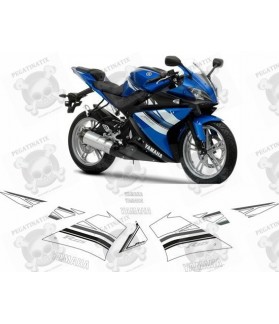 YAMAHA YZF 125R YEAR 2009 Stickers (Compatible Product)
