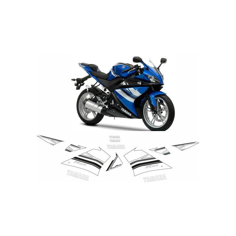 YAMAHA YZF 125R YEAR 2009 ADESIVI