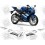 YAMAHA YZF 125R YEAR 2009 Stickers (Compatible Product)