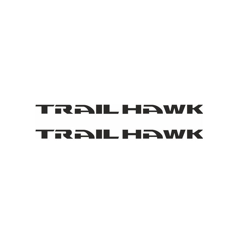 JEEP Grand Cherokee Trail Hawk DECALS X2