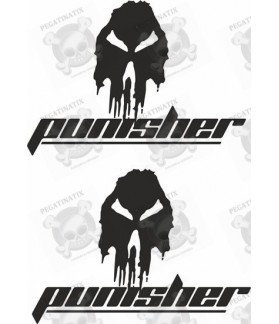 JEEP Punisher STICKER X2