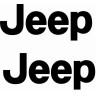 JEEP LOGO AUFKLEBER X2