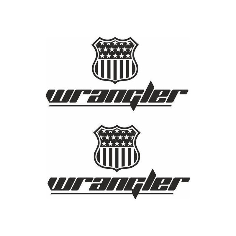 JEEP WRANGLER ADESIVOS X2
