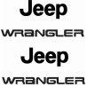 JEEP WRANGLER 1987 up DECALS X2