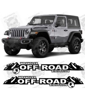 JEEP Wrangler Off Road STICKER X2 (Compatible Product)
