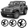 JEEP Wrangler "Punisher" Bonnet & Doors DECALS X2
