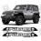 JEEP Wrangler "Punisher" STICKER X2 (Compatible Product)