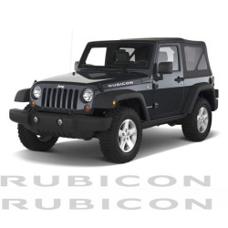 JEEP Wrangler "Rubicon"DECALS X2