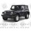 JEEP Wrangler "Rubicon"DECALS X2 (Compatible Product)