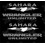 JEEP "Sahara Wrangler Unlimited" STICKER X2 (Compatible Product)