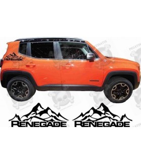 JEEP Renegade Side quarter X2 (Compatible Product)