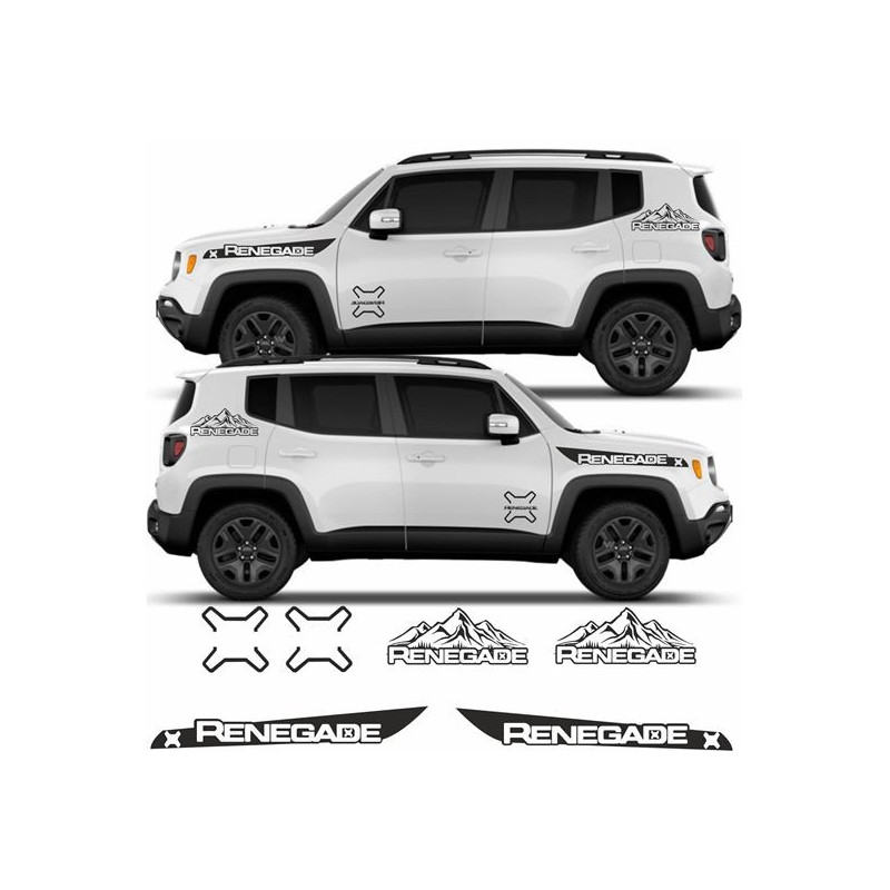 JEEP Renegade Side adhesivos