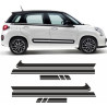 Fiat 500L Panel Fit Stripes AUFKLEBER