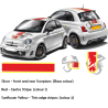 Fiat 500 / 595 Abarth Scorpion DECALS