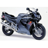 SUZUKI GSX-R 1100 YEAR 1993 BLACK GREY AUTOCOLLANT