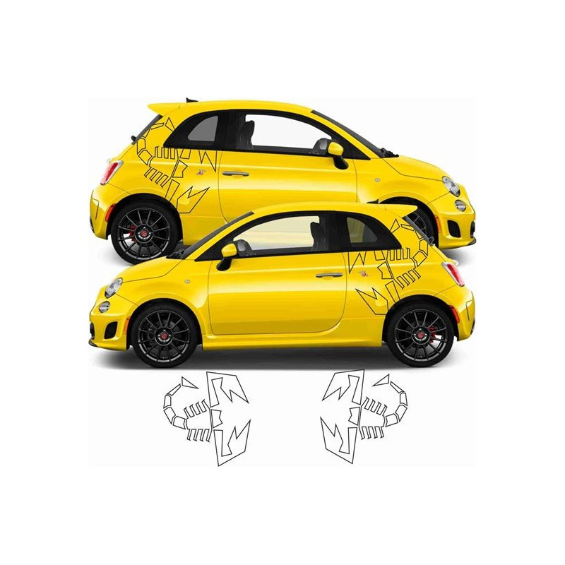Fiat 500 / 595 Abarth Scorpion AUFKLEBER