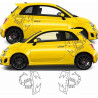 Fiat 500 / 595 Abarth Scorpion ADHESIVOS