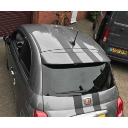 Fiat 500 / 595 Abarth  CARBON FIBRE AUTOCOLLANT