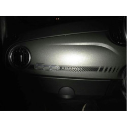 Fiat 500 / 595 Abarth CARBON FIBRE ADESIVOS