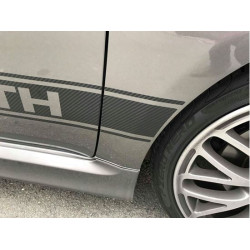 Fiat 500 / 595 Abarth  CARBON FIBRE AUTOCOLLANT