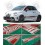 Fiat 500 / 595 Abarth Carbon Fibre Red DECALS (Compatible Product)