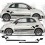 Fiat 500 / 595 Abarth STRIPES STICKER (Compatible Product)