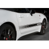 Fiat 124 Spider Abarth side stripes AUTOCOLLANT