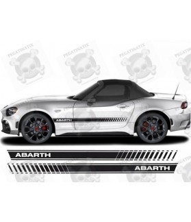 Fiat 124 Spider Abarth side stripes ADHESIVOS (Producto compatible)