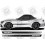 Fiat 124 Spider Abarth side stripes ADHESIVOS (Producto compatible)