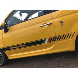 Fiat 500 / 595 Abarth side stripes AUFKLEBER