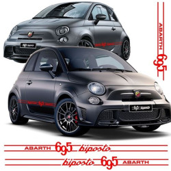 Fiat 695 Abarth Side Stripes ADESIVI