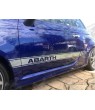 Fiat 595 Abarth OEM Style side Stripes DECALS