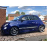 Fiat 595 Abarth OEM Style side Stripes DECALS