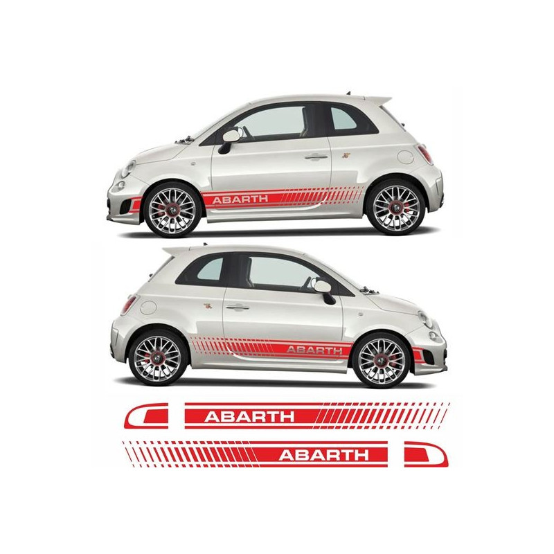 Fiat 500-595 ABARTH Stripes ADESIVOS